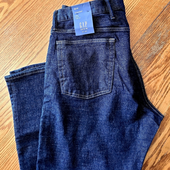 👀50% OFF👀👖NWT‼️ GAP Men's Straight Leg Jeans - Picture 3 of 9